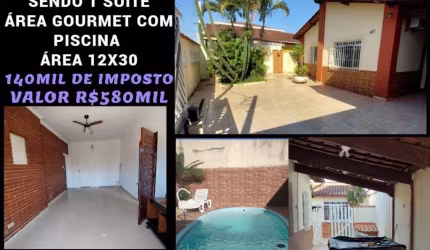 LINDA CASA AMPLA E ISOLADA