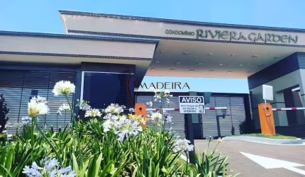 VENDE-SE TERRENO NO CONDOMÍNIO RESIDENCIAL RIVIERA GARDEN