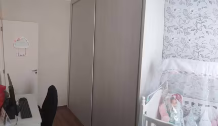 Apartamento para Venda em Rua Doutor Giuseppe Aufiero Sobrinho, Jardim Residencial Elvio Lupo, 2 dormitórios, 1 banheiro, 1 vaga