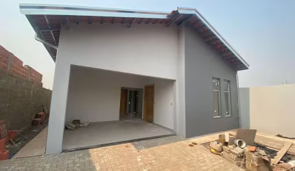 Casa para Venda em Araraquara, Residencial Alamedas II, 2 dormitórios, 1 suíte, 1 banheiro, 2 vagas