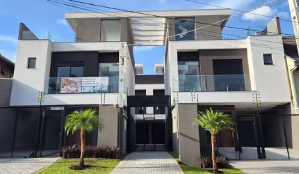 sobrados/casa novos em condominio de alto padrão de construção em Curitiba-PR