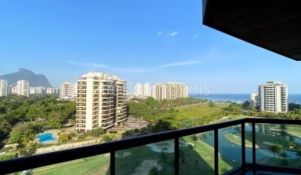 Apartamento com 2 suítes para alugar, 150 m² por R$ 19.439/mês - Golden Green - Rio de Janeiro/RJ