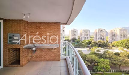 Apartamento com 2 quartos, 1 suíte para alugar, 100 m² por R$ 8.070/mês - Península - Rio de Janeiro/RJ