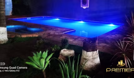CHÁCARA A VENDA EM LOUVEIRA COM RENDIMENTO DE 0.62% - 2 PISCINAS E SALÃO PARA + 100 PESSOAS.