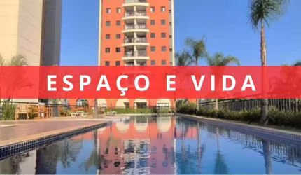 APARTAMENTO PARA LOCAÇÃO NO CONDOMÍNIO ESPAÇO E VIDA, PONTE SÃO JOÃO, COM 3 DORMITÓRIOS!