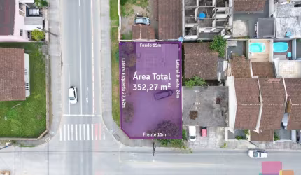Terreno comercial à venda na Rua Arlindo Correa, --, Vila Nova, Joinville por R$ 680.000