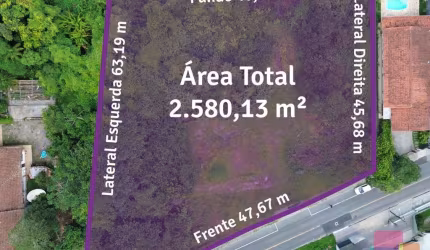 Terreno à venda na Rua Olaria, --, Floresta, Joinville por R$ 2.064.100