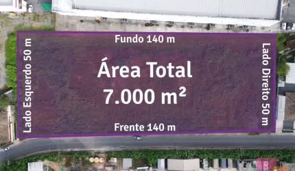 Terreno comercial à venda na Içá-Mirim, --, São José do Acaraí, São Francisco do Sul por R$ 4.900.000