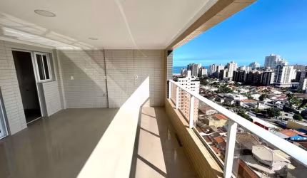 Apartamento com 104m² no Canto do Forte em Praia Grande