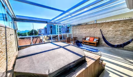 Linda cobertura de 128m² com jacuzzi à venda, no Bairro Valparaíso em Santo André/SP!  Próximo a Faculdade Fundação!