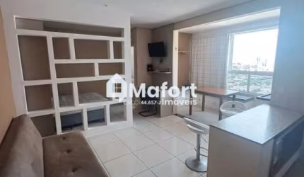 Loft para locação, 43m², mobiliado, bairro Mogilar