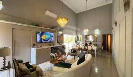 MARAVILHOSA CASA TERRÉA NO RESIDENCIAL LAGO SUL | 4 SUÍTES | 2 SALAS | 4 VAGAS | BAURU