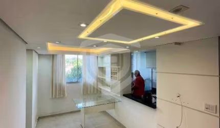 Apartamento Edifício Bonardi sendo dois quartos, sala americana e 1 vaga de garagem.