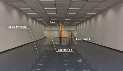 Loja/Salão de 400m² na Mooca - SP: locação por R$20.000 com 4 banheiros.