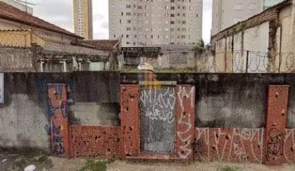 Terreno em Tatuapé com 240m²: Venda por R$850 mil