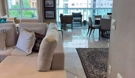 The Garden - Apartamento com 200m², 3 Suítes, 4 Vagas, Semimobiliado e Churrasqu