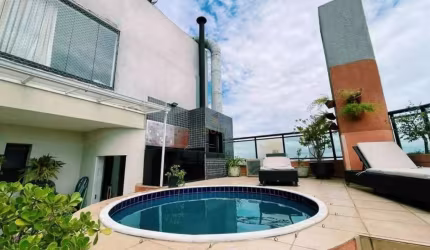 Europa - Cobertura Duplex com 360m², 3 Suítes, 5 Vagas, Piscina e Churrasqueira