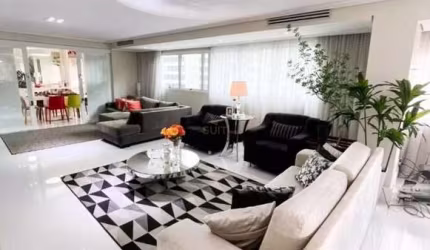 Vogue - Apartamento com 253m², 3 Suítes, 4 Vagas e Varanda com Churrasqueira e F