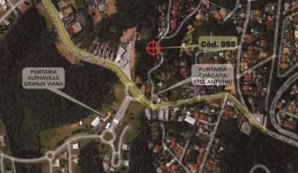 Terreno à venda, 570 m² por R$ 295.000 - Chácara São João - Carapicuíba/SP! Cont
