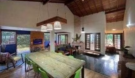Villas do Sol Fazendinha 4 Dorms, Semitérrea, Lareira, Piscina e Gazebo! - Cháca