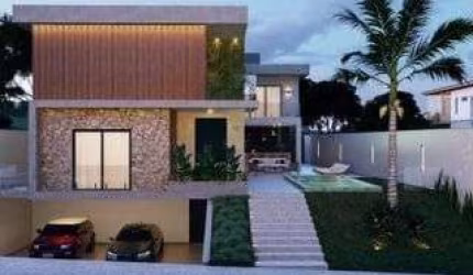 GENESIS II - Sobrado 4 Suítes Amplo Living 3 Ambientes com Pé Direito Duplo com