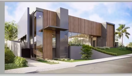 Alphaville 1 - Casa Duplex, Ainda Em Construção com 980 m², 4 Dorm. e 6 Vagas em