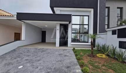 Casa em Condomínio para Venda em Sorocaba, Cond. VILLAGIO WANEL, 3 dormitórios, 3 suítes, 4 banheiros, 2 vagas