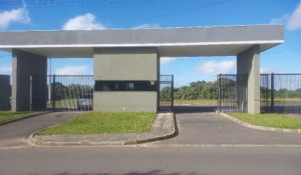 TERRENOS CAMPO LARGO , COND. FECHADO A PARTIR DE 702,00M2, A 2,5 KM DO CENTRO,  R$2.170,63 MENSAIS.