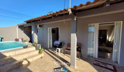 CASA FAIXA MAR COM PISCINA NO BALNEÁRIO IPANEMA!!!