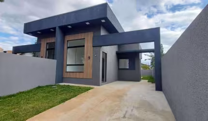 Casa com 3 quartos à venda na Rua José Ferreira de Quadros, Cará-cará, Ponta Grossa, 70 m2 por R$ 335.000