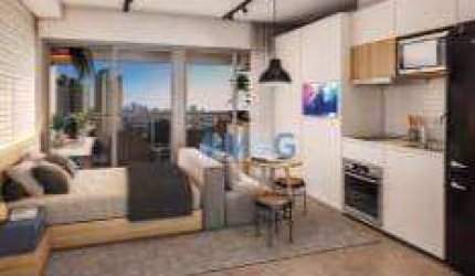 Studio à venda, 26 m² por R$ 399.000,00 - Vila Firmiano Pinto - São Paulo/SP