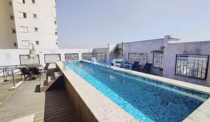 Apartamento com 2 dormitórios para alugar, 58 m² por R$ 3.146,65/mês - Ponte Grande - Guarulhos/SP