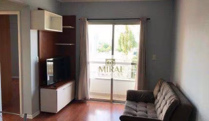 Apartamento com 1 dormitório, 42 m² - venda por R$ 340.000,00 ou aluguel por R$ 3.528,00/mês - Jardim São Dimas - São José dos Campos/SP