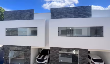 Casa Duplex com 3 suítes - Condomínio Sky Park - Casas com piscina