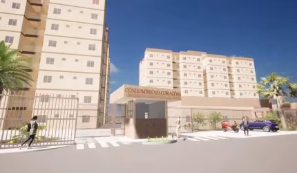 RESIDENCIAL 3 CORAÇÕES - 2 E 3 QUARTOS, 1 OU 2 VAGAS - AO LADO DA SANTA FE
