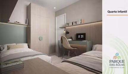 Parque das águas -Apartamentos de 2 e 3 quartos com Suítes, pronto para morar35