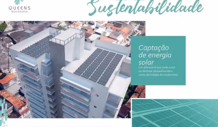 QUEENS RESIDENCE – Umarizal com Lazer, Energia Solar e Água Reutilizada