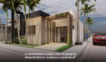CONDOMÍNIO OLIMPO Casas planejadas no 40 Horas. Lançamento 2028