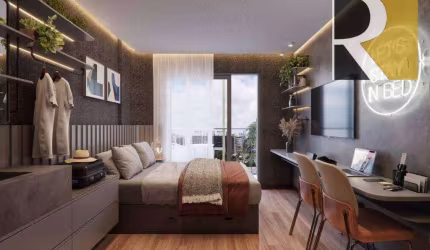 Apartamento com 1 dormitório à venda, 23 m² por R$ 473.000,00 - Tambaú - João Pessoa/PB