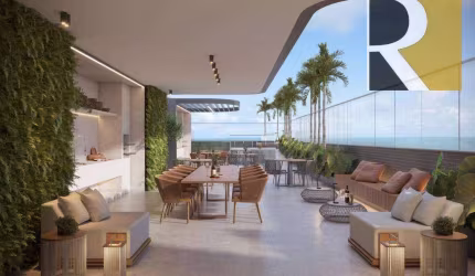 Apartamento com 1, 2 dormitório à venda, 56 m² por R$ 430.000 - Intermares - Cabedelo/PB