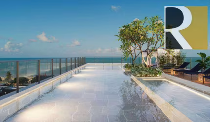 Flat com 1 dormitório à venda, 17 m² por R$ 359.000,00 - Cabo Branco - João Pessoa/PB