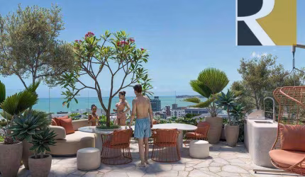 Apartamento com 2 e 3 dormitórios à venda, 72 m² por R$ 840.000 - Cabo Branco - João Pessoa/PB