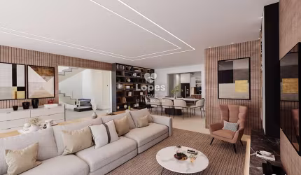 Casa em condomínio fechado com 4 quartos à venda na Rua Marechal Anor Teixeira dos Santos, s/n, Boa Vista, Curitiba, 360 m2 por R$ 1.980.000