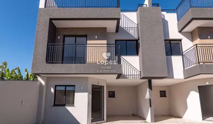 Casa em condomínio fechado com 3 quartos à venda na Rua Benjamin Mion, 277, Santa Felicidade, Curitiba, 126 m2 por R$ 695.000
