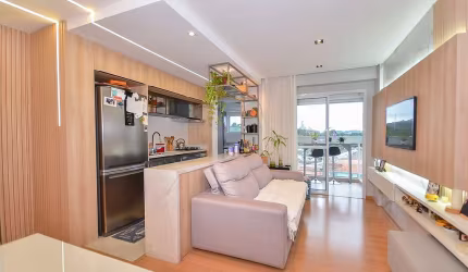 Apartamento com 2 quartos à venda na Rua Coronel Pretextato Pena Forte Taborda Ribas, 266, Santa Quitéria, Curitiba, 66 m2 por R$ 714.990