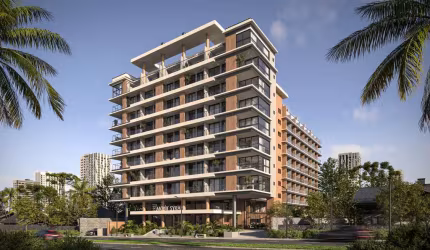 Apartamento com 1 quarto à venda na Avenida Silva Jardim, 993, Água Verde, Curitiba, 28 m2 por R$ 365.318