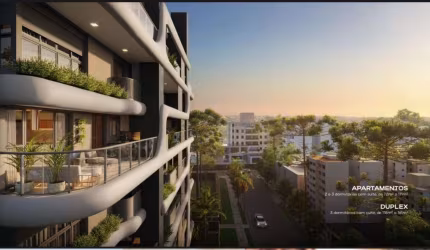 Apartamento com 3 quartos à venda na Rua Fausto Nascimento Bittencourt, 327, Ahú, Curitiba, 90 m2 por R$ 1.149.000