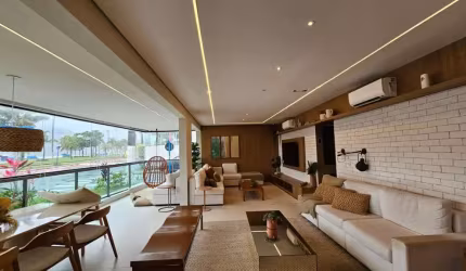 LANÇAMENTOS DE APARTAMENTOS FRENTE AÕ  MAR  COM 4 SUÍTES.