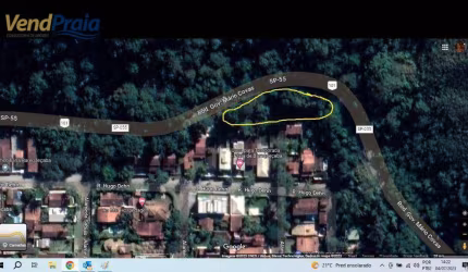 Terreno à venda, 1884 m² por R$ 1.300.000,00 - Barequeçaba - São Sebastião/SP