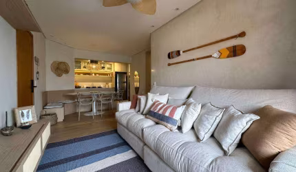 Apartamento com 2 dormitórios à venda, 78 m² por R$ 1.100.000,00 - Pontal da Cruz - São Sebastião/SP